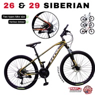 26 & 29 Inch SIBERIAN Bike Model ❗  Recommended for Adult [READY STOCK IN MALAYSIA]