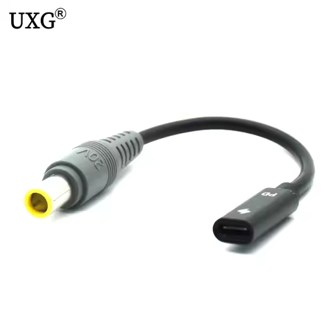 USB Type-C Female to 5.5X2.5 7.9X5.5 7.4X5.0 4.5X3.0 4.0X1.7 4.8X1.7mm Male Plug Connector Cable Cor