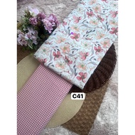 (c21-c42) COMBO MIX AND MATCH KAIN CRINCKLE MIXPOLYCOTTON DENGAN KAIN KOTAK I KAIN CRINCKLE I BY INS