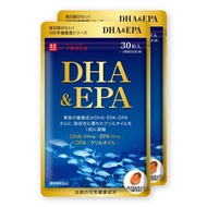 [Direct from Japan]DHA & EPA 30 tablets (1 tablet per day  30 days' worth) 2 bags set Omega3 omega3 