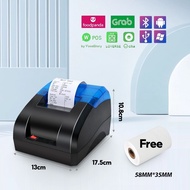 TVCOMO เครื่องพิมพ์ใบเสร็จ Printer เครื่องปริ้นเตอร์ Bluetooth เครื่องปริ้น ไม่ต้องใช้หมึก ใช้งานง่า