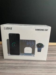 ITFIT by Samsung C&amp;T 三合一多功能無線充電板 (包括30W旅行充電器) ITFITPW06