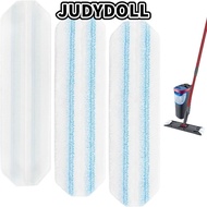 JUDYDOLL Reusable Microfiber Mop Pad, Washable Removable Flat Mop Replacement Cloth,  Cotton Mop Acc