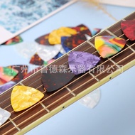 Large triangular cellulose liuqin pick Ruan folk guitar instrument JJ5W