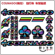 COLNAGO-12 Italian Plum Blossom Frame Sticker Mountain Bike Color Change Sticker Road Bike Modified 