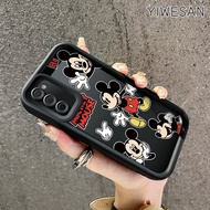 YIWESAN Casing Hp Untuk Samsung Galaxy A03s A02s M02s F02s Case Mickey Mouse Kasing HP Cesing Siliko