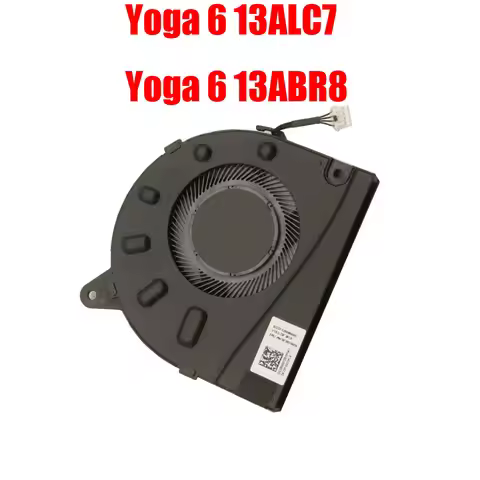 Laptop CPU Cooling Fan For Lenovo Yoga 6 13ALC7 Yoga 6 13ABR8 5F10S14015 5F10S14014 B6505ASHNF2100TN