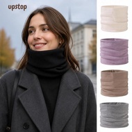 UPSTOTO Double Layer Neck Gaiter, Elastic Stretch Neck Warmer Gaiter, Warm  Wind-Resistant Thermal N