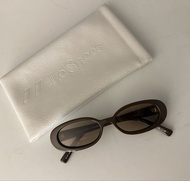 Le Specs Outta Love Sunglasses Cocoa