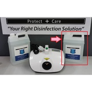 Formalchem Disinfectant Fogging Solution for Refill (Liquid Only, No Fogger Machine) / 5 KG / Germs 