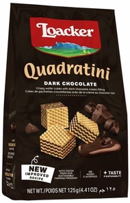 Loacker - 粒粒黑朱古力威化