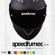 Sticker SPEED TURNER CUTTING Motorcycle Helmet STICKER Reflective HOLOGRAM Waterproof