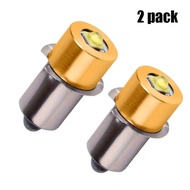 P13.5S PR2 High Power LED Flashlight Bulb, DC 3V, DC4-26V 4.5V 6V 9V 12V 18V LED Upgrade Bulb Replac