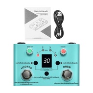 M-VAVE LOST TEMPO Effect Pedal Drum Looper Effector 2-in-1 Looper & เครื่องกลอง Double Footswitch Lo
