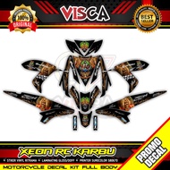 Decal Xeon Rc Karbu Full Body Stiker Xeon Rc Karbu Full Body Striping Xeon Karbu Variasi Decal Holog