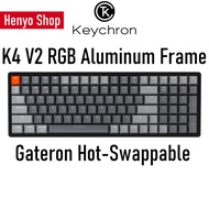 Keychron K4 V2 RGB Aluminum Frame HotSwap Wireless Mechanical Keyboard