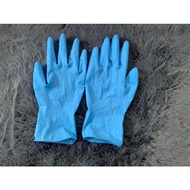 Blue Rubber Gloves Nitrile Great Value