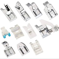 11Pcs/set Sewing Machine Presser Feet with Glove Compartment for Brother Singer Janome Babylock Kenmore Low Handle Sewing Machines