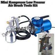 (DST) PROMO KOMPRESOR MINI DAN SPRAY GUN PAKET KOMPLIT ALAT PENGECATAN - TOKOASMA