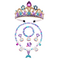 Kids Mermaid Accessories Ariel Costume Cartoon Disney Birthday Jewellery Princess Birthday Christmas