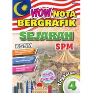 Cemerlang: Wow Nota Bergrafik: Sejarah: Tingkatan 4: 9789672525998