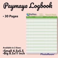 GCASH / PAYMAYA LOGBOOK 30 PAGES