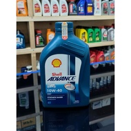 Shell advance ax7 10W-40 0.8 L motorcycle oil