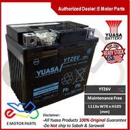 YTZ6 BATERI RS150 CBR150 PCX150 new CLICK150i VARIO150 YTZ6V YUASA BATTERY MOTORCYCLE HONDA ORIGINAL