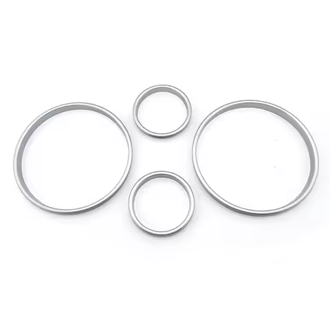 Car Accessories Speed Meter Decor Gauge Cluster Bezel Dashboard Dash Ring For BMW E38 E39 E53