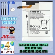 SM Tab 4 7.0 SM-T231 T230 T235 EB-BT230FBE 4000MAH Battery Galaxy bateri batery BT230FBE " T231