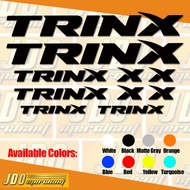 【Ready Stock】○Trinx bikes  set Vinyl Stickers