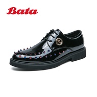 รองเท้าหนังผู้ชายรองเท้าลำลองแฟชั่นเกาหลีแฟชั่นแบบใหม่ Bata แบบข้ามพรมแดนสำหรับผู้ชายรองเท้าทางการ