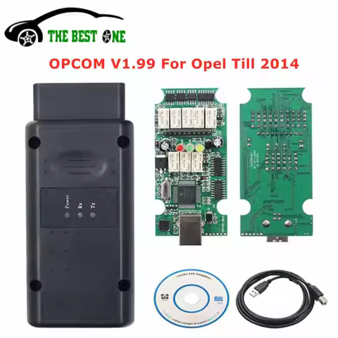 Newest Opcom 1.99 V2014 120309a CAN BUS OBD2 Scanner OP-COM V1.99 PIC18F45K80 Car Diagnostic Tool Fr