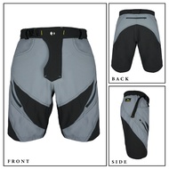 8a Performance - Evolve Bike Shorts Light Grey