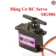Động Cơ RC Servo MG90S - Nhông Full Kim Loại - Góc Quay 180 độ