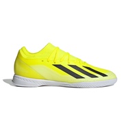 adidas Football Boots X Crazyfast League IN Men's Indoor Flat Fluorescent Yellow IF0701