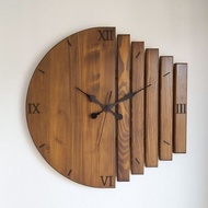 KAYU Classic Wall clock/Teak Wood Wall clock/Unique Wall clock/wooden clock