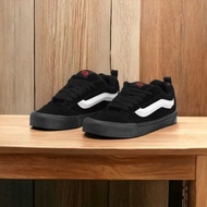 Vans KNU OLD SKOOL BLACK MONO AND FULL WHITE SIZE 36-43 VANS KNU 100% PREMIUM SNEAKERS Men Women