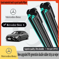 Mercedes-Benz-A Class (2004-2022) W176/W177/W169 Wiper New Upgrades Car Double Rubber Strip Wiper