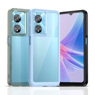 Colorful Transparent TPU Case For Oppo A97 Case For Oppo A98 Cover For Oppo F23 Cover Clear Hard Cas