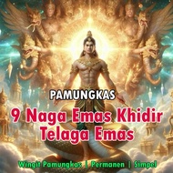 Inspirational Fiction Book of 9 Golden Dragons Golden Telaga Khidir