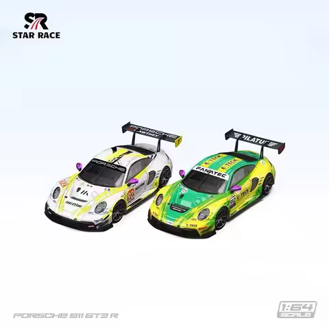 STAR RACE SR 1:64 Porsche 911GT3 Racing Model Alloy Car Model