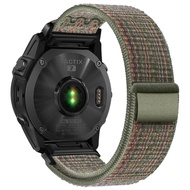 Strap Suitable for Garmin Garmin Fenix 7/7X Strap EPIX Nylon Replacement Strap Fenix6Xpro Sports Wri