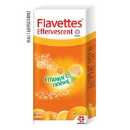 FLAVETTES Effervescent Vitamin C 1000mg Orange 30's