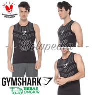 SHARK SCALE SINGLET - men's running sports gym fitness training t-shirt