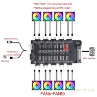 FUN 5V 3Pin ARGB RGBW Cable AURA SYNC  10 Hub Splitter  Power Extension Cable