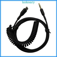 KOK Flexible USB C To 3 5mm Cable Perfect For  1 2 3 1000XM1 2 3 4 5 Headphones Cable Extends Up To 