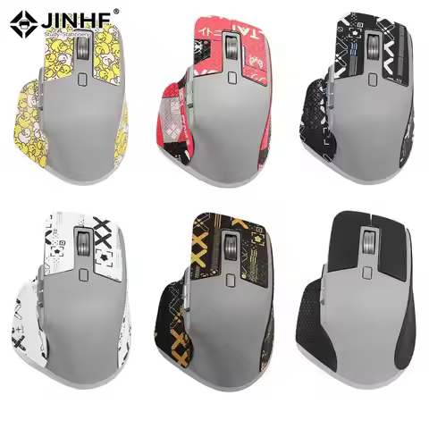 Mouse Grip Tape Skate Handmade Sticker Non Slip Suck Sweat ForLogitech MX Master 3s Mouse Anti-Slip 