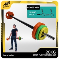 20KG Body Pump Barbell Set / Set Barbell Body Pump 20KG