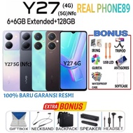 VIVO Y27 5G 6/128GB NFC 6GB+6GB Extended RAM | Y27 4G 6/128GB GARANSI